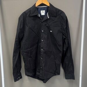 Lacoste Men's Black Shirt Jacket